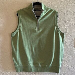 Carnoustie Men’s sweater vest with 1/4 zip Size L